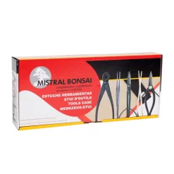 Werkzeugset Für Die Bonsaipflege, 5-teilig, Mit Aufbewahrungstasche -Gartenserien Geschäft 0220401215 Werkzeugetui Scheren Kralle Zange Pinzette Staebchen