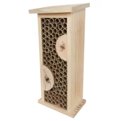 Insektenhotel, Natur, Nadelholz, 11 X 8,2 X 25,7 Cm