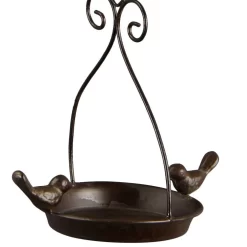 Vogeltränke Zum Aufhängen, Rostoptik, 23 X 15 X 23 Cm -Gartenserien Geschäft 0910170059 Vogeltraenke rost zum Haengen zoom 117874