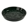Vogeltränke Mit Keramik-Relief, Grün, Ca. Ø 28 X 5 Cm