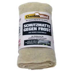 Winterschutzmatte Naturweiss, Faserlänge: Ø45 Mm, 100 % Schafwolle -Gartenserien Geschäft 0910250235 Winterschutzmatte naturweiss 100x200cm 55325