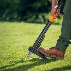Fiskars Xact Unkrautstecher, Schwarz/orange, Länge 100 Cm -Gartenserien Geschäft 0920100957 Xact Unkrautstecher 6 105476