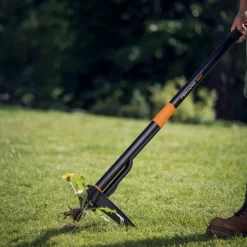 Fiskars Xact Unkrautstecher, Schwarz/orange, Länge 100 Cm -Gartenserien Geschäft 0920100957 Xact Unkrautstecher 8 105477