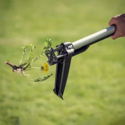 Fiskars SmartFit Teleskop-Unkraut-Stecher, Schwarz/orange, Länge 99-119 Cm -Gartenserien Geschäft 0920100958 SmartFit Teleskop Unkrautstecher 4 105484