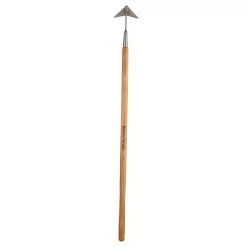 Langstiel Ziehhacke, Edelstahl, Eschenholz