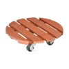 Wagner Multi Pflanzenroller Aus WPC, Terracotta, Ø Ca. 29 Cm