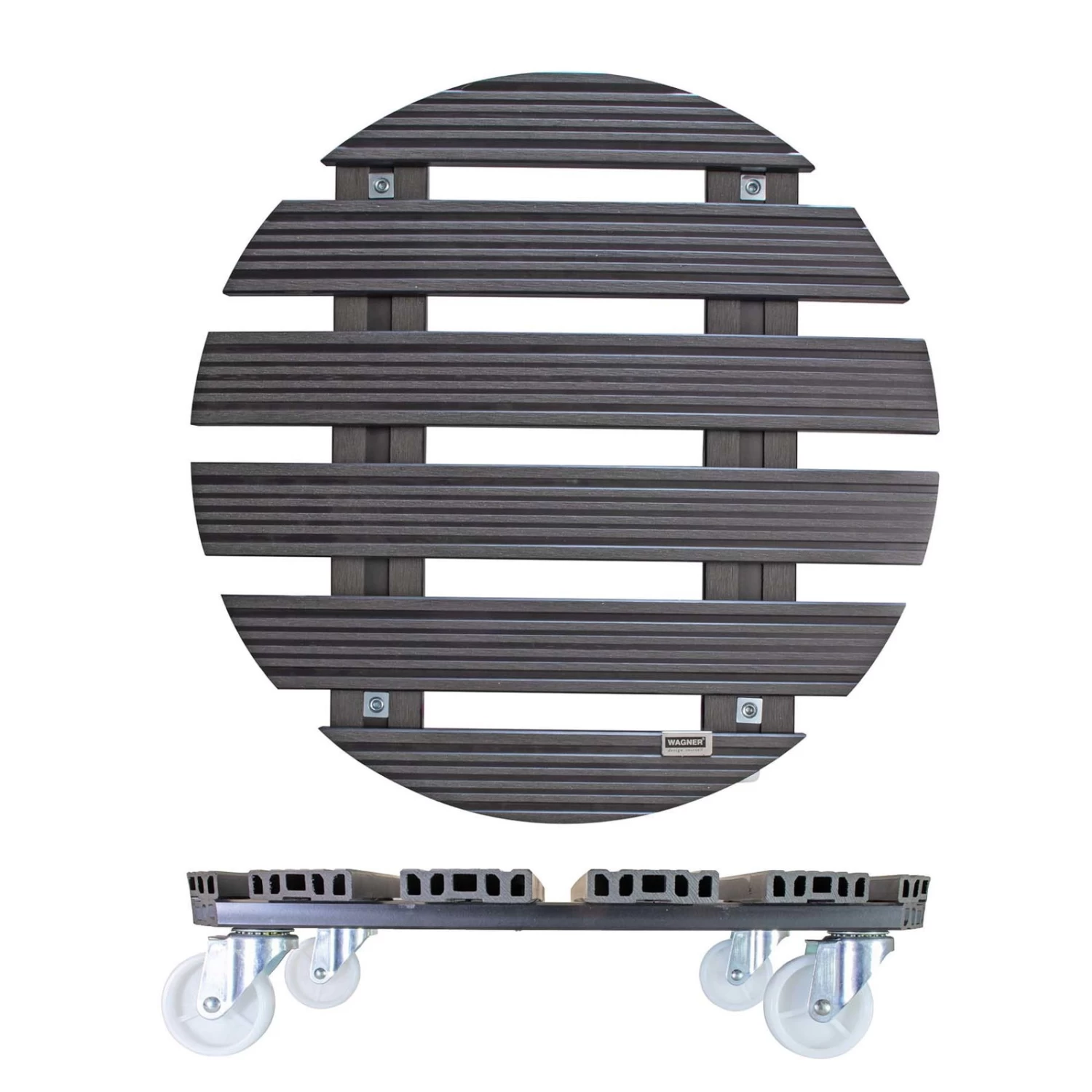 Multi Roller WPC, 120 Kg Tragkraft, Ca. 50 X 50 X 11 Cm 4 Multi Roller WPC, 120 Kg Tragkraft, Ca. 50 X 50 X 11 Cm – Bild 4