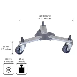 Multi Roller Sun City, Tragkraft 75 Kg, Stahl, Ca. 6 X 26,5-37,5 Cm 11 Multi Roller Sun City, Tragkraft 75 Kg, Stahl, Ca. 6 X 26,5-37,5 Cm -Gartenserien Geschäft 0920600493 multi roller suncity small 4 116676