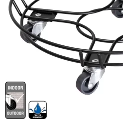 Multi Roller GH 0934, Tragkraft 100 Kg, Schwarz, Ca. 10 X 38 X 38 Cm 8 Multi Roller GH 0934, Tragkraft 100 Kg, Schwarz, Ca. 10 X 38 X 38 Cm -Gartenserien Geschäft 0920600510 multi roller stahl schwarz 5 116706