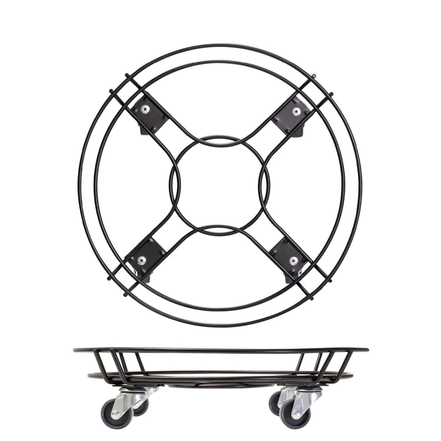 Multi Roller GH 0934, Tragkraft 100 Kg, Schwarz, Ca. 10 X 38 X 38 Cm 5 Multi Roller GH 0934, Tragkraft 100 Kg, Schwarz, Ca. 10 X 38 X 38 Cm – Bild 5