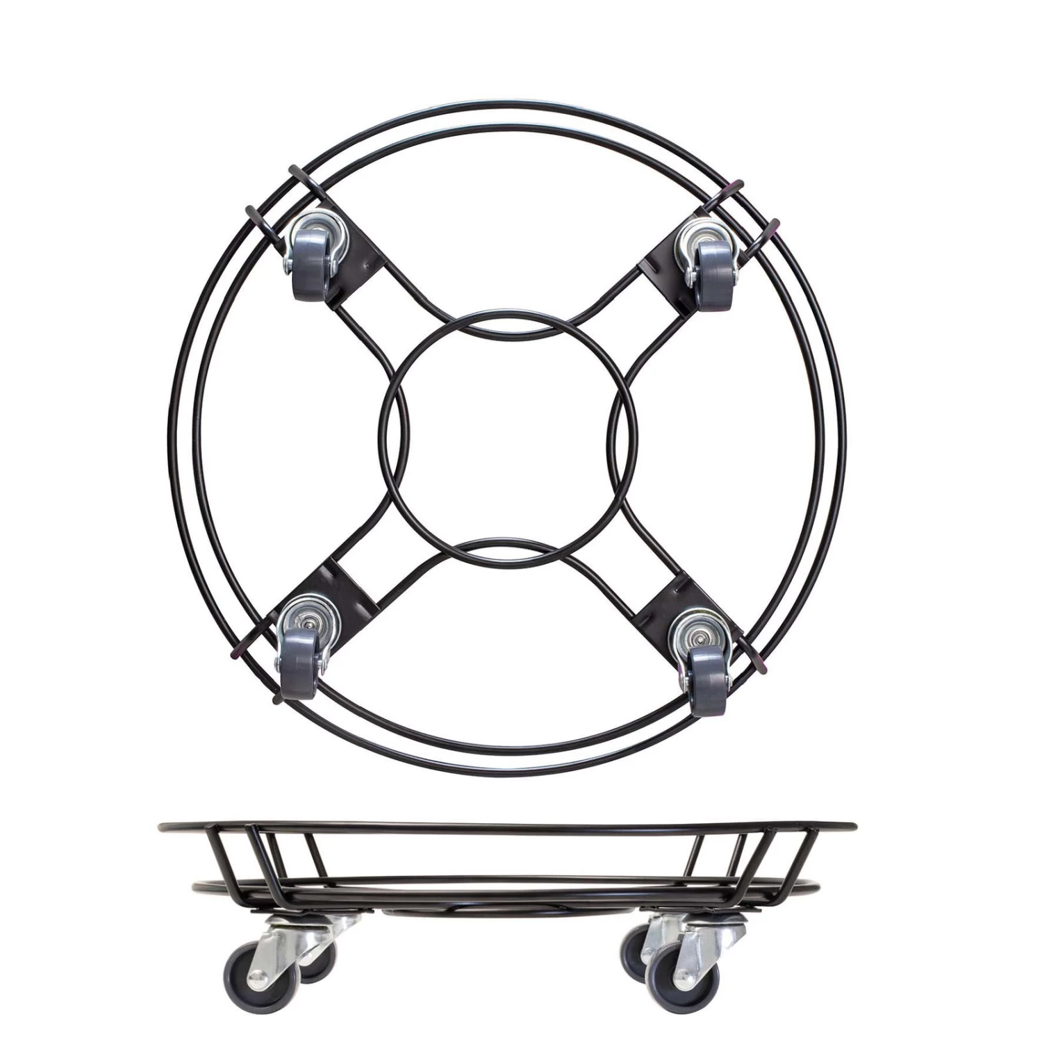 Multi Roller GH 0934, Tragkraft 100 Kg, Schwarz, Ca. 10 X 38 X 38 Cm 4 Multi Roller GH 0934, Tragkraft 100 Kg, Schwarz, Ca. 10 X 38 X 38 Cm – Bild 4