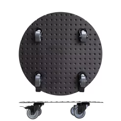 Pflanzenroller 'Alaska', Tragkraft 150 Kg, Anthrazit, Alu, 7 X 38 X 38 Cm -Gartenserien Geschäft 0920600519 pflanzenroller alaska 1 116739