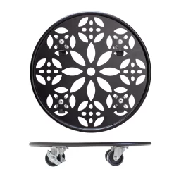 Pflanzenroller GH0936/0937, Tragkraft 100 Kg, Schwarz, Ø 30 Cm -Gartenserien Geschäft 0920600520 pflanzenroller 6 116740