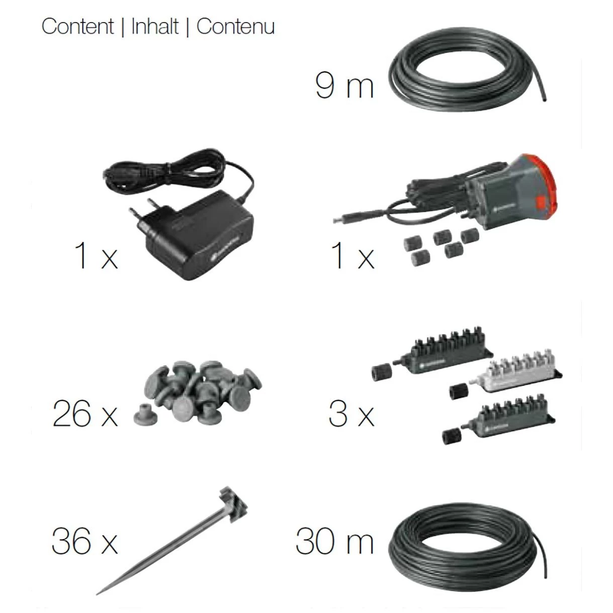 Gardena Urlaubsbewässerung City-Gardening, Bis Zu 36 Töpfe, Transformator, Zeitschaltuhr 2 Gardena Urlaubsbewässerung City-Gardening, Bis Zu 36 Töpfe, Transformator, Zeitschaltuhr – Bild 2