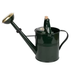 Zinkgießkanne Mit Kurzem Griff, Dunkelgrün, 5 Liter