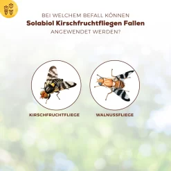 Solabiol Kirschfruchtfliegenfalle, 5er-Pack 7 Solabiol Kirschfruchtfliegenfalle, 5er-Pack -Gartenserien Geschäft 0950200760 Solabiol Kirschfruchtfliegenfalle 5Stueck 1 107242