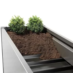 Biohort Zwischenboden Für Hochbeet 1x1, 98x100x3cm, Feuerverzinktes, Polyamid-einbrennlackiertes Stahlblech