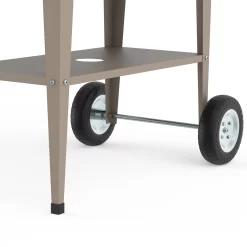 Hochbeet-Trolley Mit Rädern, Taupe, Metall, 75 X 35 X 80 Cm, 47 L 15 Hochbeet-Trolley Mit Rädern, Taupe, Metall, 75 X 35 X 80 Cm, 47 L -Gartenserien Geschäft 0980250143 Urban Garden Trolly auf Raedern taupe 3 84525