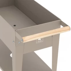 Hochbeet-Trolley Mit Rädern, Taupe, Metall, 75 X 35 X 80 Cm, 47 L 13 Hochbeet-Trolley Mit Rädern, Taupe, Metall, 75 X 35 X 80 Cm, 47 L -Gartenserien Geschäft 0980250143 Urban Garden Trolly auf Raedern taupe 5 84523
