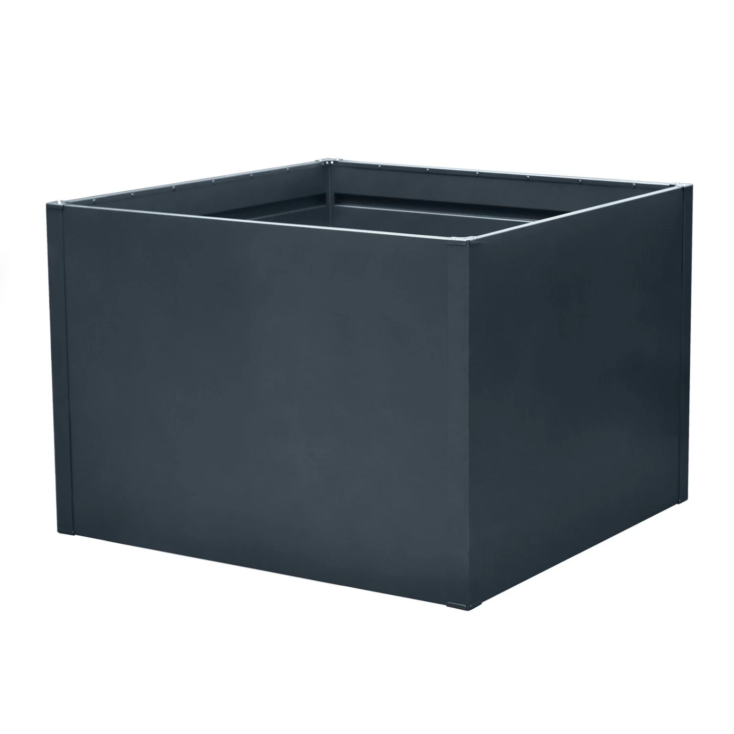 Hochbeet Mit Doppelwand, Anthrazit 1 Hochbeet Mit Doppelwand, Anthrazit