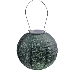 Solarlaterne 'Round 20', Grün, Ø 20 X 18 Cm