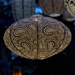 Solarlaterne 'Oval 40', Taupe, Ø 40 X 27 Cm -Gartenserien Geschäft 2950100685 Oval 40 Taupe 2 105799