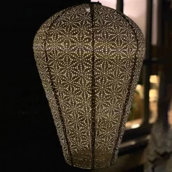 Solarlaterne 'Balloon XL', Helltaupe, Ø 35 X 50 Cm -Gartenserien Geschäft 2950100686 Balloon XL Light Taupe 1 105802