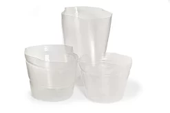 Kunststoffeinsatz Für Pflanzkübel Transparent