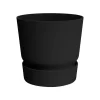 Pflanzgefäß „Greenville Round 25“ In Living Black Von Elho