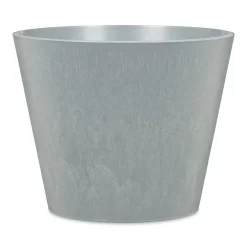 Pflanzgefäß 'Purista', Grau, Ø 30 X H 24 Cm