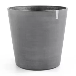 Pflanzgefäß 'Amsterdam', Grau, Ø 60 X H 56 Cm