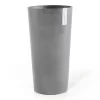 Pflanzgefäß 'Amsterdam Midi', Grau, Ø 34 X H 66 Cm