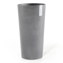 Pflanzgefäß 'Amsterdam Midi', Grau, Ø 34 X H 66 Cm