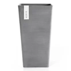 Pflanzgefäß 'Rotterdam MidHigh', Grau, Ø 31 X H 56 Cm