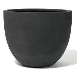 Pflanzgefäß Salford Pure Line, Anthrazit, Ø 26 X H 21 Cm