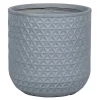 Pflanzgefäß 'Chester 04', Hellgrau