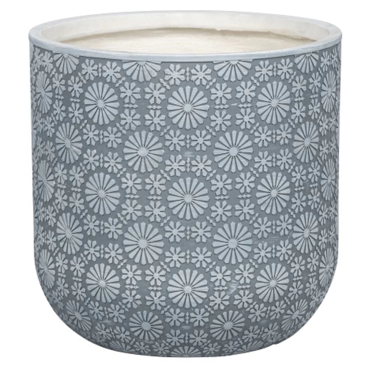 Pflanzgefäß 'Chester 02', Hellgrau 1 Pflanzgefäß 'Chester 02', Hellgrau
