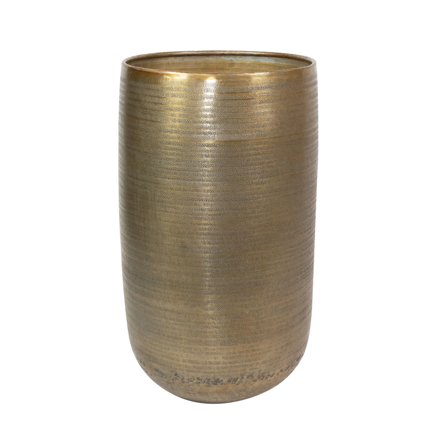 Pflanzgefäß 'Rowen', Gold, Ø 38 X H 62 Cm 2 Pflanzgefäß 'Rowen', Gold, Ø 38 X H 62 Cm – Bild 2