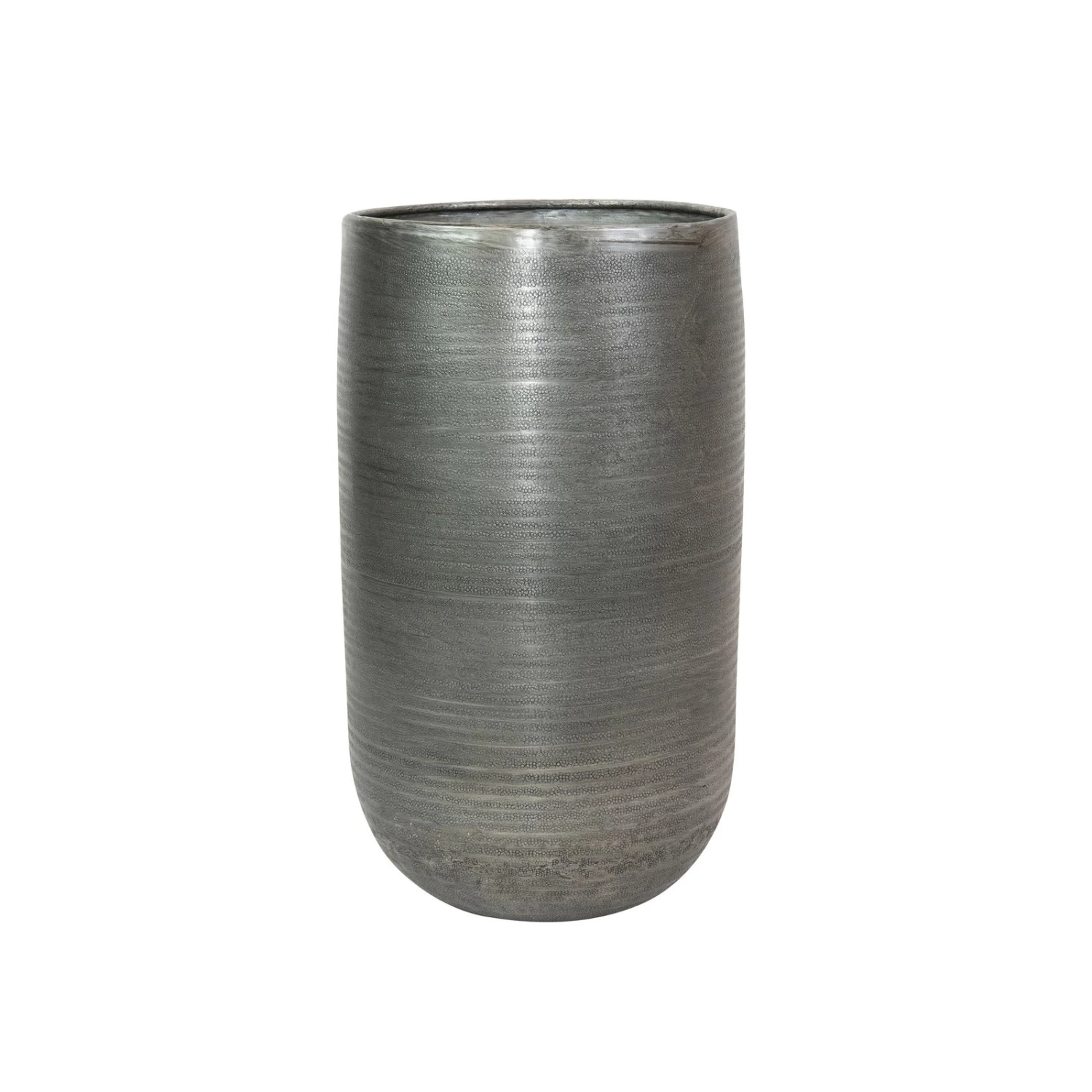 Pflanzgefäß 'Rowen', Silber, Ø 31 X H 55 Cm 2 Pflanzgefäß 'Rowen', Silber, Ø 31 X H 55 Cm – Bild 2