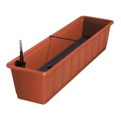Bewässerungskasten 'Aqua Green', Terrakotta, Mit Wasserstandsanzeiger