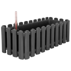 Bewässerungsblumenkasten 'Aqua Palido', Anthrazit, L 47 X B 19,5 X H 17 Cm