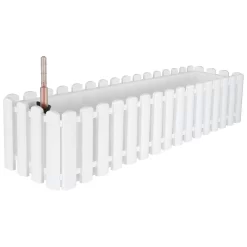 Bewässerungsblumenkasten 'Aqua Palido', Weiß