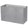 Pflanzkasten 'Basalt Hutch High', Betongrau, 99,5 X 39,5 X H 60 Cm