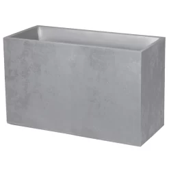 Pflanzkasten 'Basalt Hutch High', Betongrau, 99,5 X 39,5 X H 60 Cm