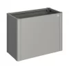 Biohort Pflanzbeet Belvedere, Verzinktes Stahlblech, Quarzgrau-metallic