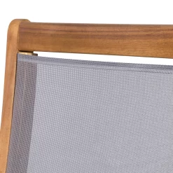 Balkonset „Balkonien“ Aus Akazienholz, 3-teilig, Silbergrau -Gartenserien Geschäft 3910201594 Balkonset 3tlg Balkonien Koelle FSC Akazie Textilen silbergrau 5 59763