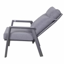 Kölle Sessel 'Australien', Alu, Polyester, Rücken Verstellbar -Gartenserien Geschäft 3910302460 Alu Textilen Sessel Jumbo Austalien Ruecken verstellbar Koelle3 70248