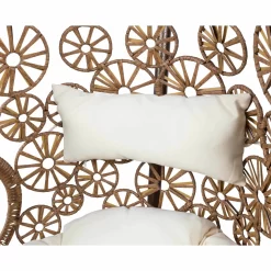 Hängesessel Rhodes, Natur, Inkl. Kissen, Handgewebt, 195 X 95 X 95 Cm -Gartenserien Geschäft 3910302500 Haengesessel Rhodes natur inkl Kissen ca95x95x195cm4 71992