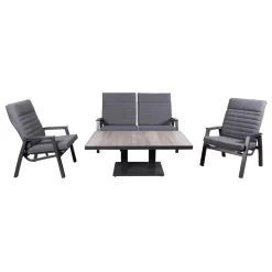 Gartenlounge-Set 'Paris' Inkl. Auflagen, 5-teilig -Gartenserien Geschäft 3910302561 Alu Loungeset Paris Koelle 5tlg inkl Auflagen 4 83636