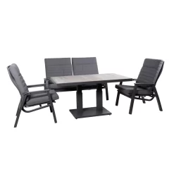 Gartenlounge-Set 'Paris' Inkl. Auflagen, 5-teilig -Gartenserien Geschäft 3910302561 Alu Loungeset Paris Koelle 5tlg inkl Auflagen 8 83635